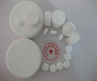 固体氯杀菌灭藻剂也叫氯锭